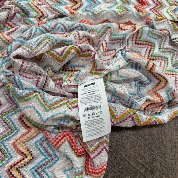Missoni zig zag chevron long sleeve mini dress NWT - Picture 5 of 5
